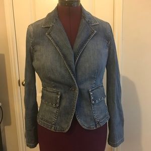 ♥️TOMMY HILFIGER EMBELLISHED JEAN JACKET♥️